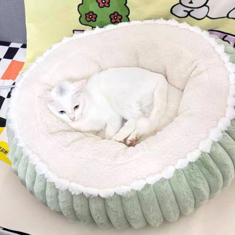 Soft Round Pet Bed (55*55 cm)